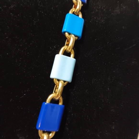 J Crew Lock Necklace - Picture 2 of 3